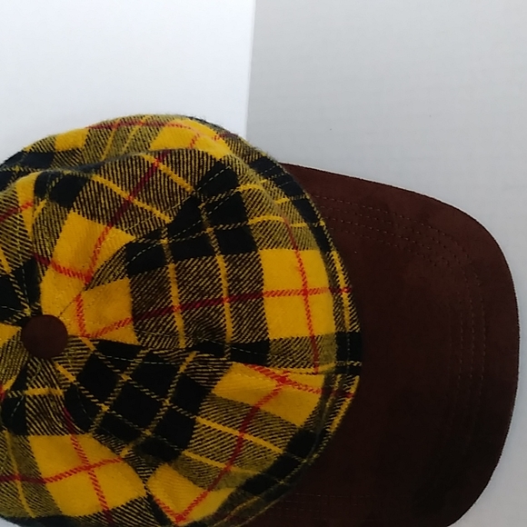 COPY - Raised by Wolves Suede Plaid Hat - Picture 4 of 10